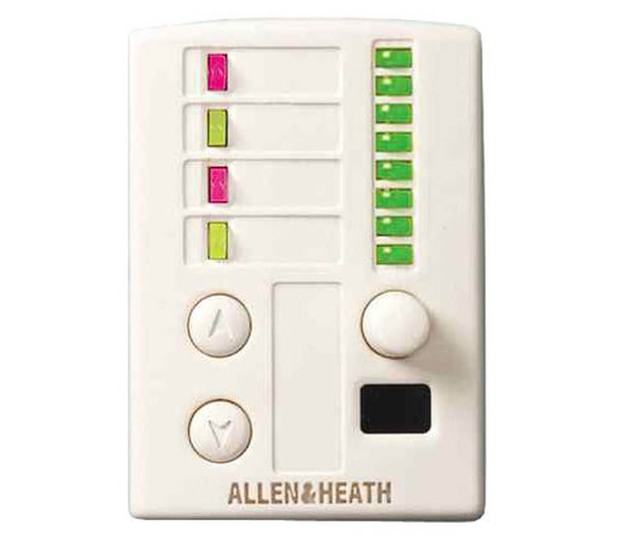 ALLEN&HEATH PL-4 Placa de pared control remoto para mezcladoras de zonas GR3 yGR4